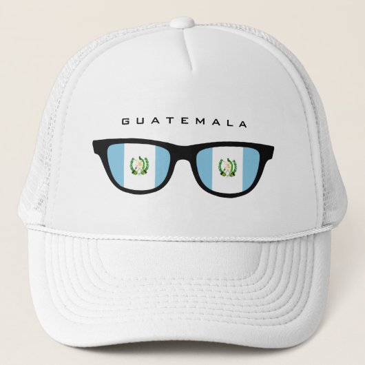 Guatemala Shades aangepaste petten (Voorkant)