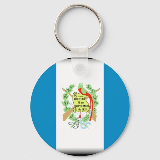 Guatemala Sleutelhanger (Voorkant)
