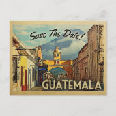 Guatemala sparen de Datum  Briefkaarten (Voorkant)