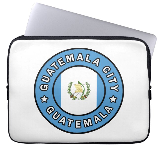 Guatemala-Stad Guatemala Laptop Sleeve (Voorkant)