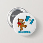 Guatemala Teddy Bear Button (Voorkant /achterkant)