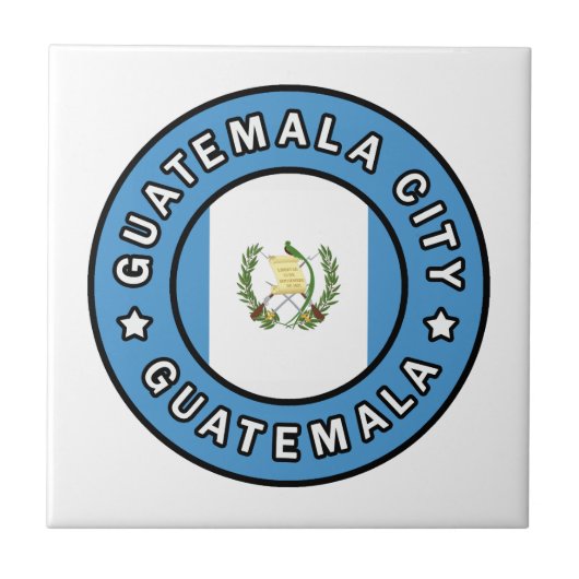 Guatemala Tegeltje (Voorkant)