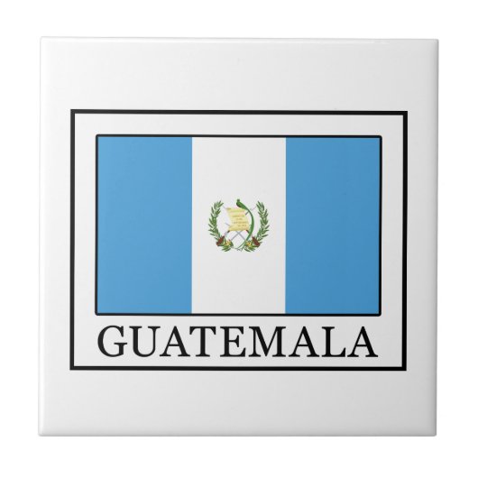 Guatemala Tegeltje (Voorkant)