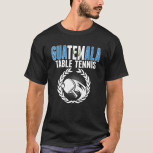 Guatemala Tennis Guatemalaanse pingpong Supp T-shirt