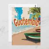 Guatemala vakantie-Poster Briefkaart (Voorkant / Achterkant)
