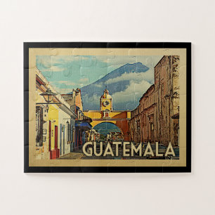 Guatemala Vintage Travel Legpuzzel