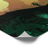 Guatemala | Vintage Travel Poster | Verbeterde mat (Hoek)