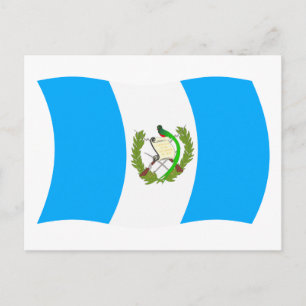 Guatemala Vlag Ansichtkaart Briefkaart