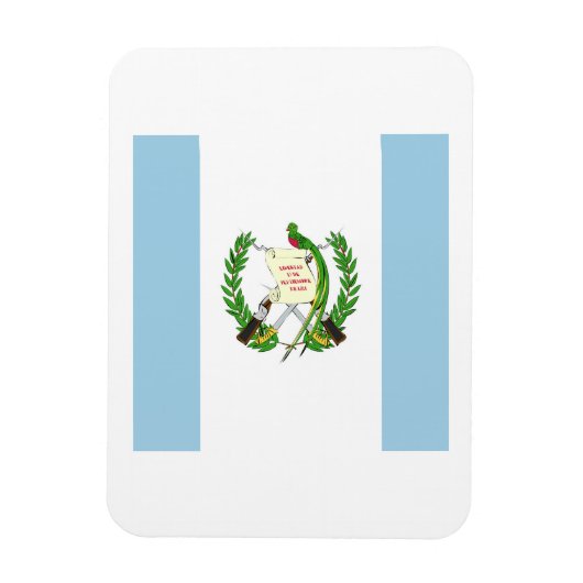 Guatemala-vlag Emblem Magneet (Verticaal)