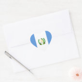 Guatemala Vlag GT Hart Sticker (Envelop)
