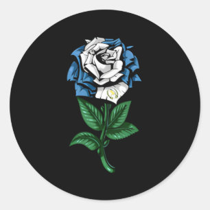 Guatemala Vlag Guatemalaans Ronde Sticker