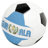 Guatemala Vlag Patriotic  Voetbal (Drie kwart)