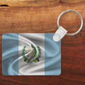 Guatemala Vlag Sleutelhanger (Voorkant)