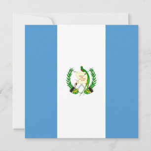 Guatemala Vlag Uitnodiging