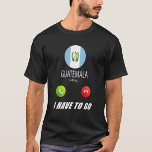Guatemala Vlag Zuid-Guatemala noemt Ca T-shirt
