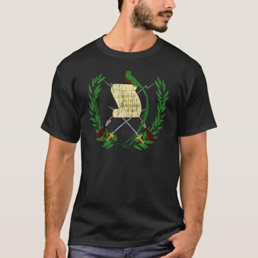 Guatemala - wapenschild t-shirt (Voorkant)
