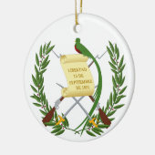 Guatemala wapenstilstand keramisch ornament (Links)