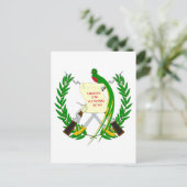 Guatemala Wapenstoofpot Briefkaart (Staand voorkant)