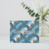 Guatemala Waving Flag Briefkaart (Staand voorkant)