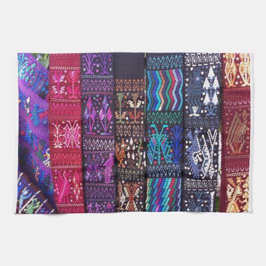 Guatemala's prachtige ontwerp theedoek (Horizontaal)