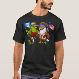Guatemalteeks-Amerikaans erfgoed T-shirt