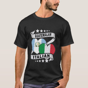 Guatemalteeks Italiaans Shirt Guatemala en Italië
