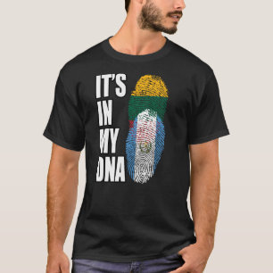 Guatemalteekse en Litouwse Mix DNA-vlag T-shirt