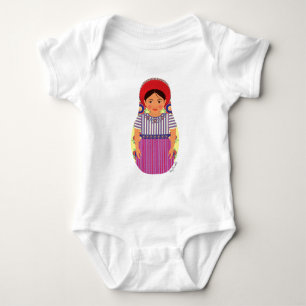 Guatemalteekse Matryoshka Baby Body Romper