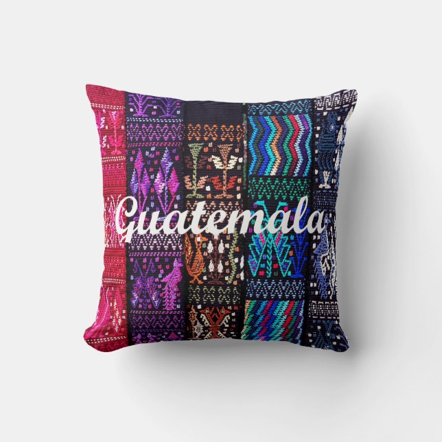 Guatemalteekse textieldesign. kussen (Voorkant)