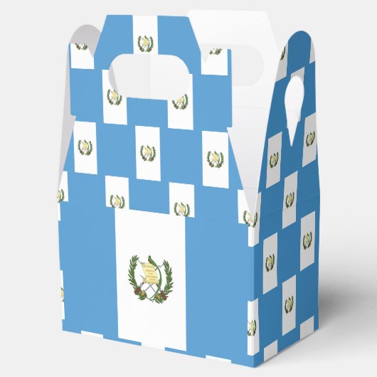 Guatemalteekse vlag bedankdoosjes (Geopend)