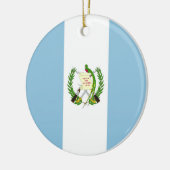 Guatemalteekse vlag keramisch ornament (Links)