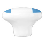 Guatemalteekse vlag keramische knop (Zijkant)