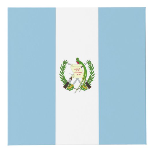 Guatemalteekse vlag kubus (Rechts)