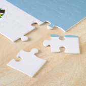 Guatemalteekse vlag legpuzzel (Zijkant)