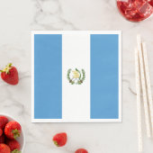 Guatemalteekse vlag servet (Insitu)