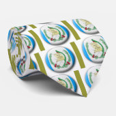 guatemalteekse vlag stropdas (Opgerold)