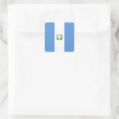 Guatemalteekse vlag vierkante sticker (Tas)