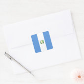 Guatemalteekse vlag vierkante sticker (Envelop)