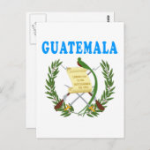 Guatemalteekse wapenschild Design Briefkaart (Voorkant / Achterkant)