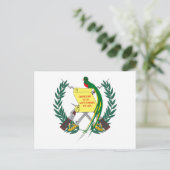 Guatemalteekse wapenstilstand Briefkaart (Staand voorkant)