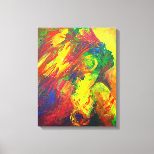 Guatiguana de Taino 2011 Canvas Afdruk (Voorkant)