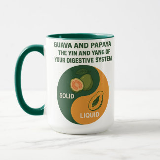 Guava en Papaya: de Yin en Yang van je spijsverter Mok