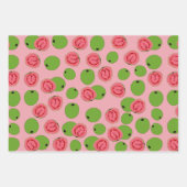 Guava Fruit Pattern Inpakpapier Vel (Voorkant)