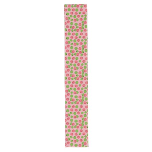 Guava Fruit Pattern Lange Tafelloper (Voorkant)