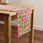 Guava Fruit Pattern Lange Tafelloper (Voorbeeld)
