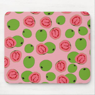 Guava Fruit Pattern Muismat