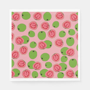 Guava Fruit Pattern Servet