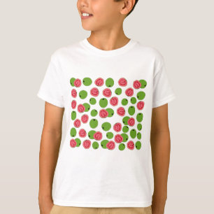 Guava Fruit Pattern T-shirt