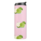 Guava on pink thermosbeker (Gedraaid links)