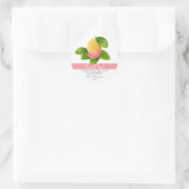 Guava Tropical Fruit | Dank u wel Ronde Sticker (Tas)